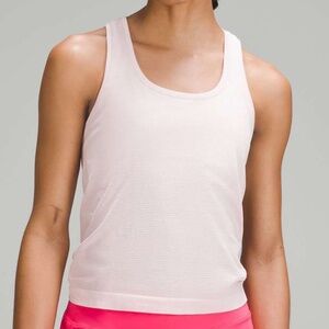 Swiftly Tech Racerback Tank Top 2.0 *Race Length - Size 6 - Flush Pink